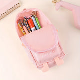 Mini Pencil Case Cute Animal Design Canvas School Box