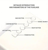 Mini Projector Audio YG-300 HD USB Mini Projector Support 1080P Home Media Player Home Theater Cinema