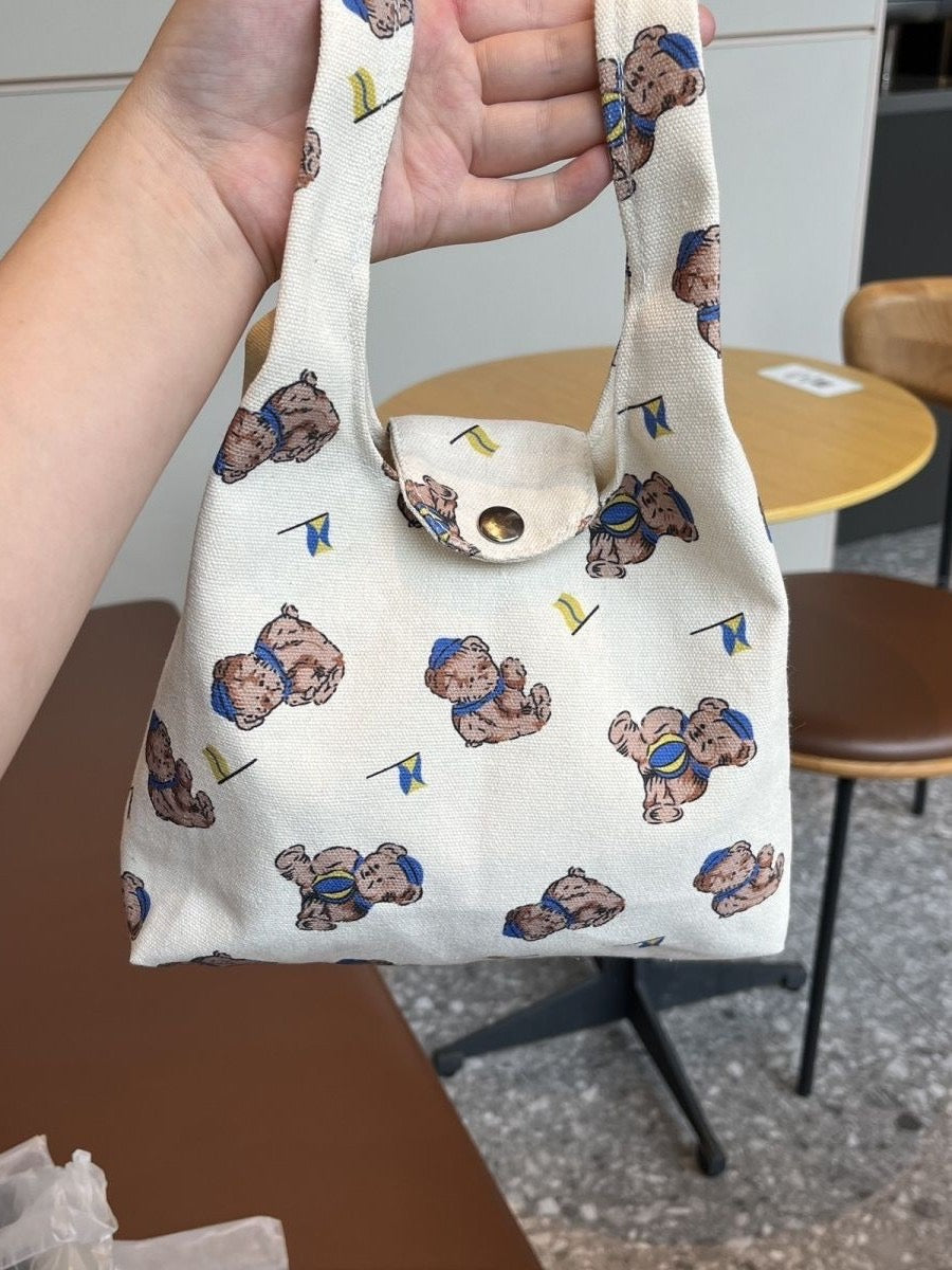 Zebra Stripes Canvas Tote Bag Women’s Large Capacity Shoulder Handbag with Wide Strap