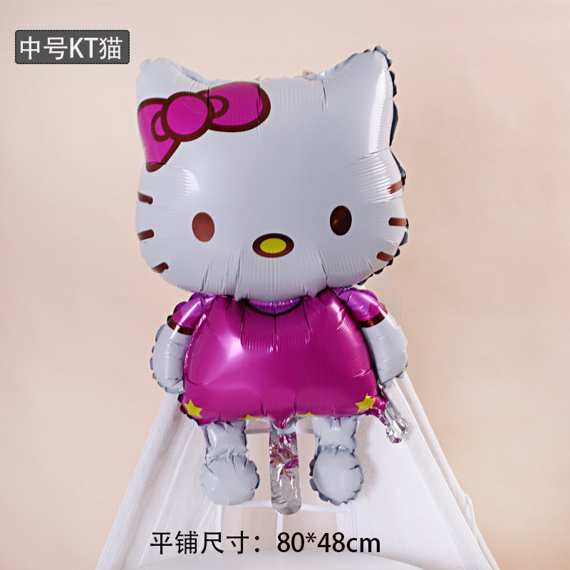 4D Cartoon Foil Balloons Happy Birthday Party Decoration Balloons Bulk Balloon Set for Kids Birthday & Cartoon Themed Celebrations