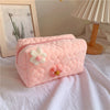Soft Plush Student Storage Bag Multi Functional Pencil Case & Cosmetic Organizer