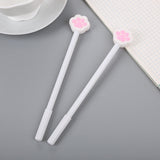 Creative Cartoon Cat Claw Gel Pen Cute Black Ink Stationery Pen for Students Smooth Writing & Practical Design