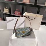 Retro Style Women's Shoulder Bag Large Capacity Polyester Tote Zip Closure, Fashionable & Durable