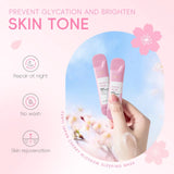 20ps Cherry Blossom Sleeping Mask Brightening, Firming & Moisturizing Night Gel (3g x 20 Sachets) SparkelsSparkels
