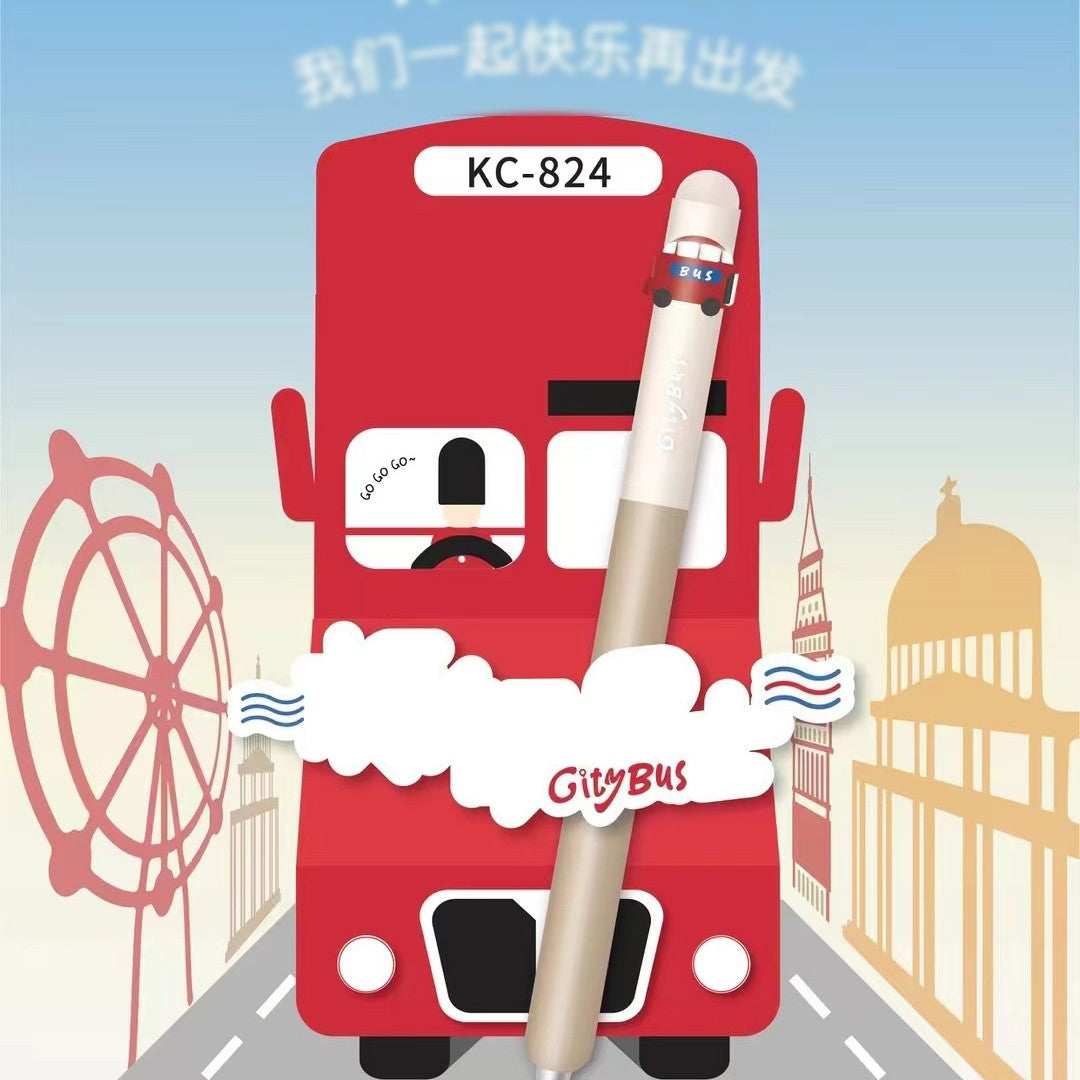 Cute Shake Head Character Gel Pen 0.5mm Smooth Black Ink