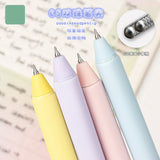Pastel Double-Bead Tip Gel Pen Ultra Smooth Writing 0.5mm Black Ink