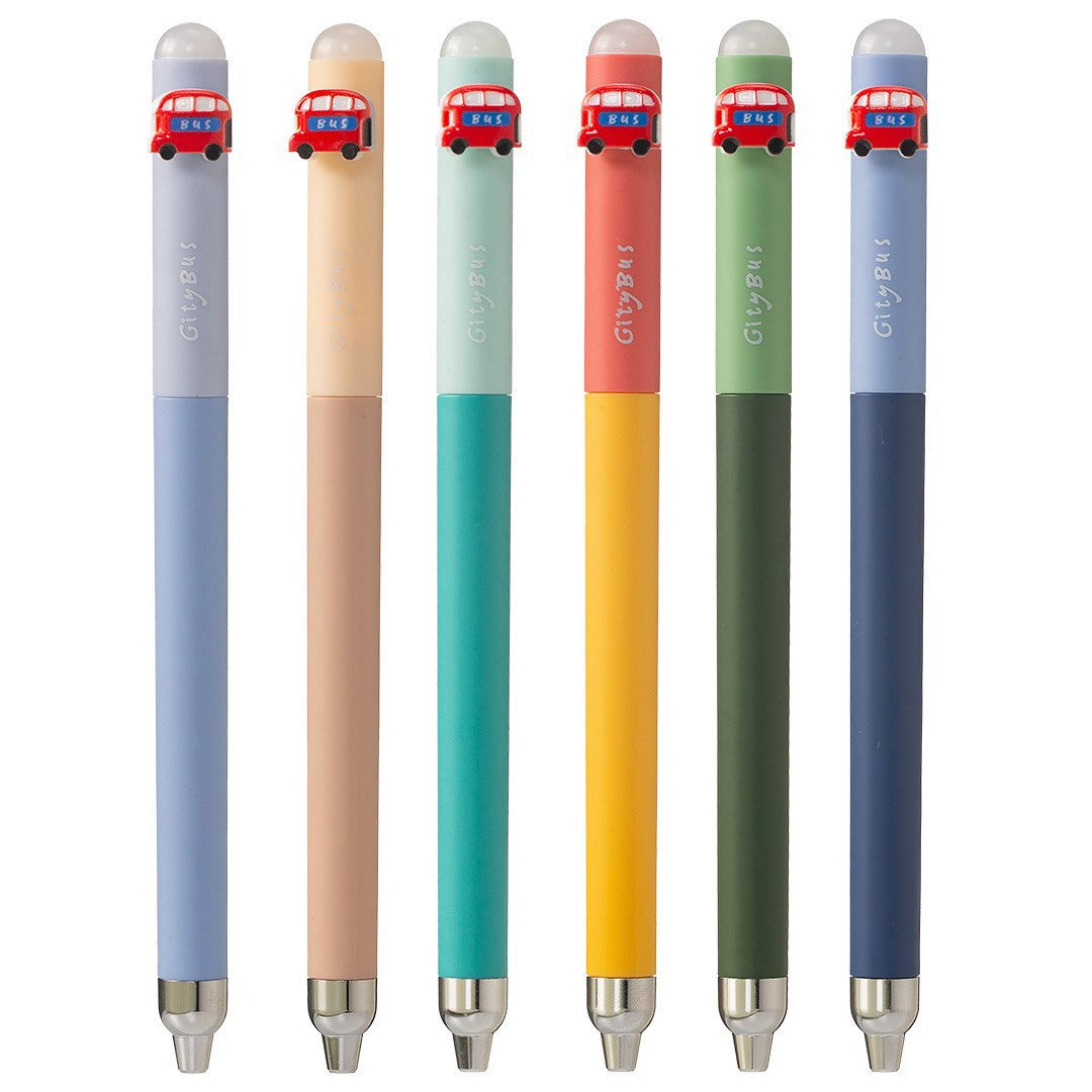Cute Shake Head Character Gel Pen 0.5mm Smooth Black Ink