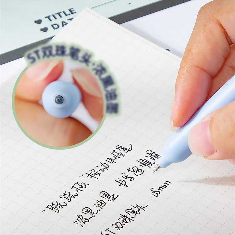 Little Bird Shake Head Gel Pen 0.5mm Black Ink Cute Press Pen