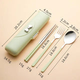 Portable Bowknot Travel Cutlery Set SparkelsSparkels