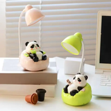 Cute Panda LED Desk Lamp Rechargeable Night Light & Study Table Lamp for Kids SparkelsSparkels