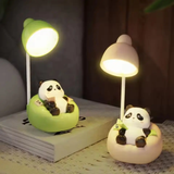 Cute Panda LED Desk Lamp Rechargeable Night Light & Study Table Lamp for Kids SparkelsSparkels