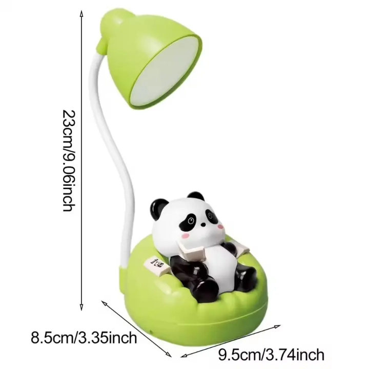 Cute Panda LED Desk Lamp Rechargeable Night Light & Study Table Lamp for Kids SparkelsSparkels