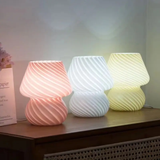 Modern Spiral LED Table Lamp Aesthetic Bedside Night Light for Bedroom & Desk
