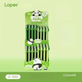 Cute Panda 0.5mm HB Mechanical Pencil Set with Eraser & Lead Refills