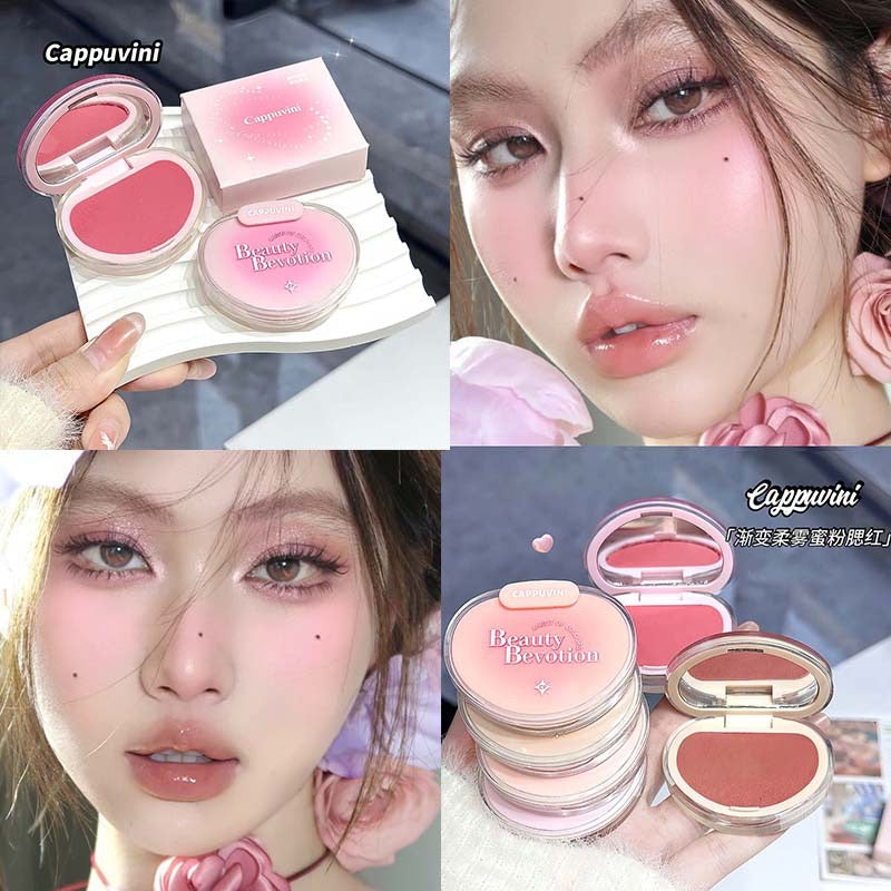 Waterproof High Pigment Matte Blush Powder Long Lasting Face Makeup
