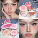 Waterproof High Pigment Matte Blush Powder Long Lasting Face Makeup