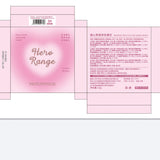 Heart-Shaped 4-Color Matte Blusher Palette Long Lasting Private Label Blush Compact