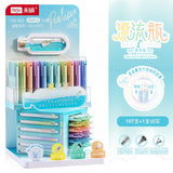 Kawaii Drift Bottle Gel Pens Pastel Writing Pens 0.5mm Fine Tip