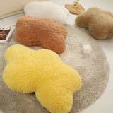 Cloud Shaped Plush Pillow Nordic Style Soft Decorative Cushion for Living Room & Bedroom