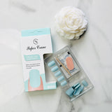 Plain Matte Press-On Nails for Girls