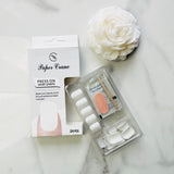 Plain Matte Press-On Nails for Girls