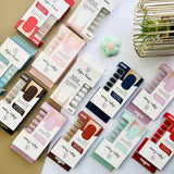 Plain Matte Press-On Nails for Girls