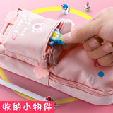 Mini Pencil Case Cute Animal Design Canvas School Box