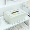 Creative Building Blocks Wall Mounted Tissue Box Waterproof Punch Free Paper Towel Holder for Bathroom & Kitchen