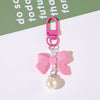 Butterfly Knot Resin Pendant CharmPhone Headset & Bag Accessory Keychain for Girls & Students
