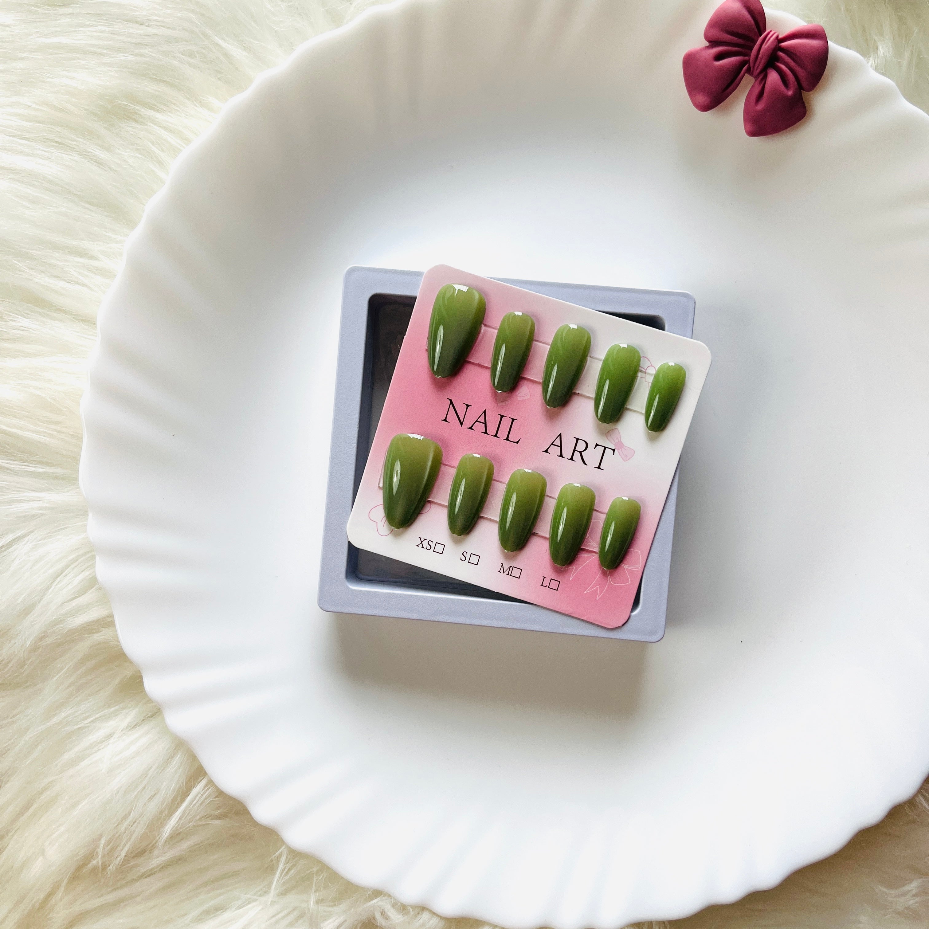 Cute & Shiny Nail Stickers for Girls Fun and Trendy Designs