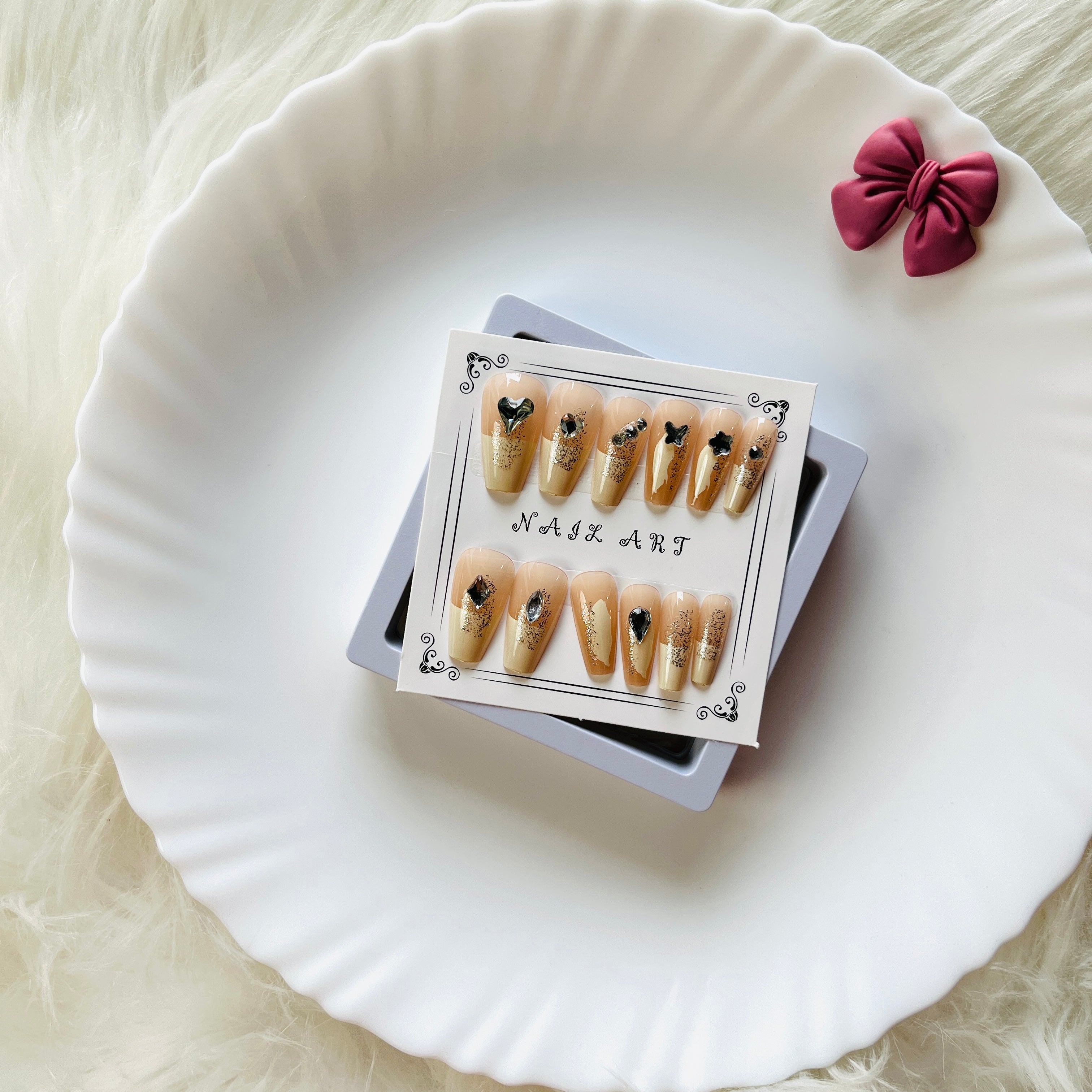 Newly Designed Cute Nail Stickers for Girls Perfect for Kids Parties & Fashion