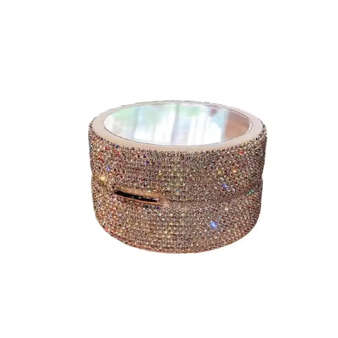 High End Pink Jewelry Storage Box Elegant Organizer for Earrings, Rings & Necklaces