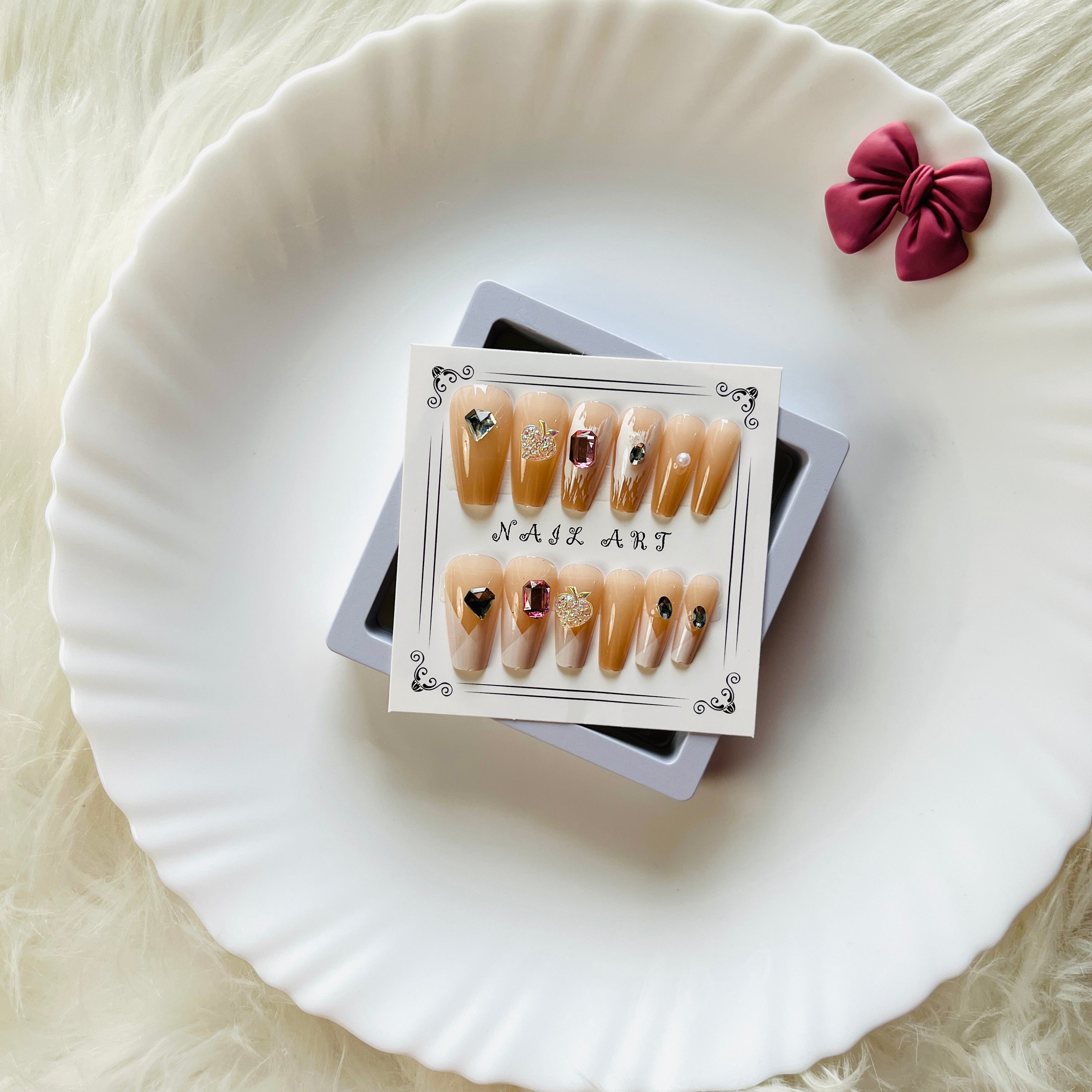 Newly Designed Cute Nail Stickers for Girls Perfect for Kids Parties & Fashion