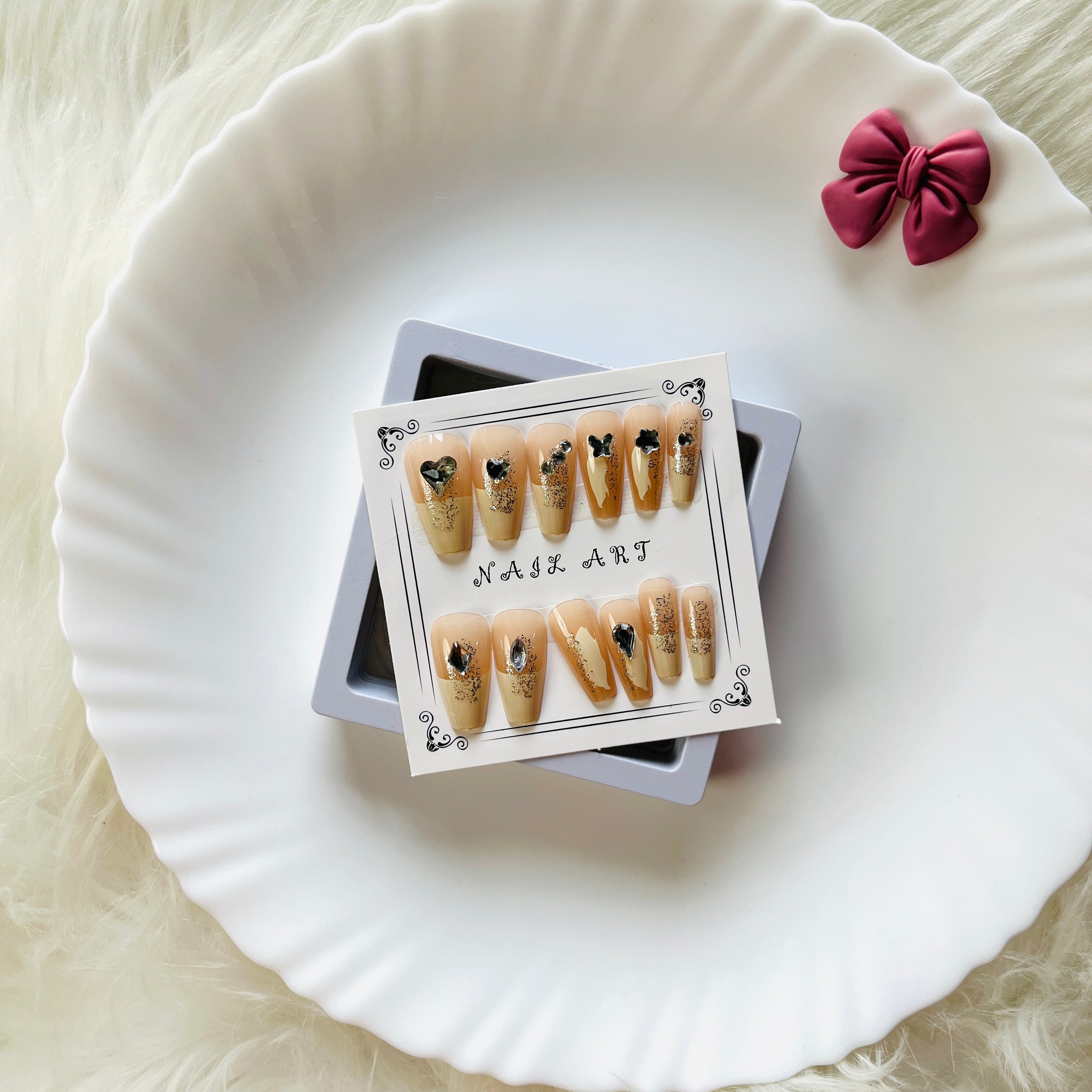 Newly Designed Cute Nail Stickers for Girls Perfect for Kids Parties & Fashion