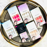 Solid Color Toenail Stickers Easy Self Adhesive Nail Wraps