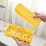 Creative Building Blocks Wall Mounted Tissue Box Waterproof Punch Free Paper Towel Holder for Bathroom & Kitchen