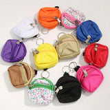 Mini Backpack Keychain Coin Purse Custom Colorful Zero Wallet Bag for Women