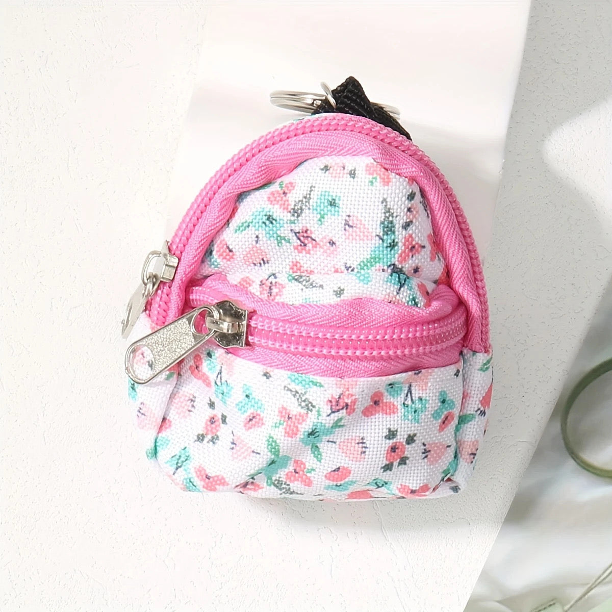 Mini Backpack Keychain Coin Purse Custom Colorful Zero Wallet Bag for Women