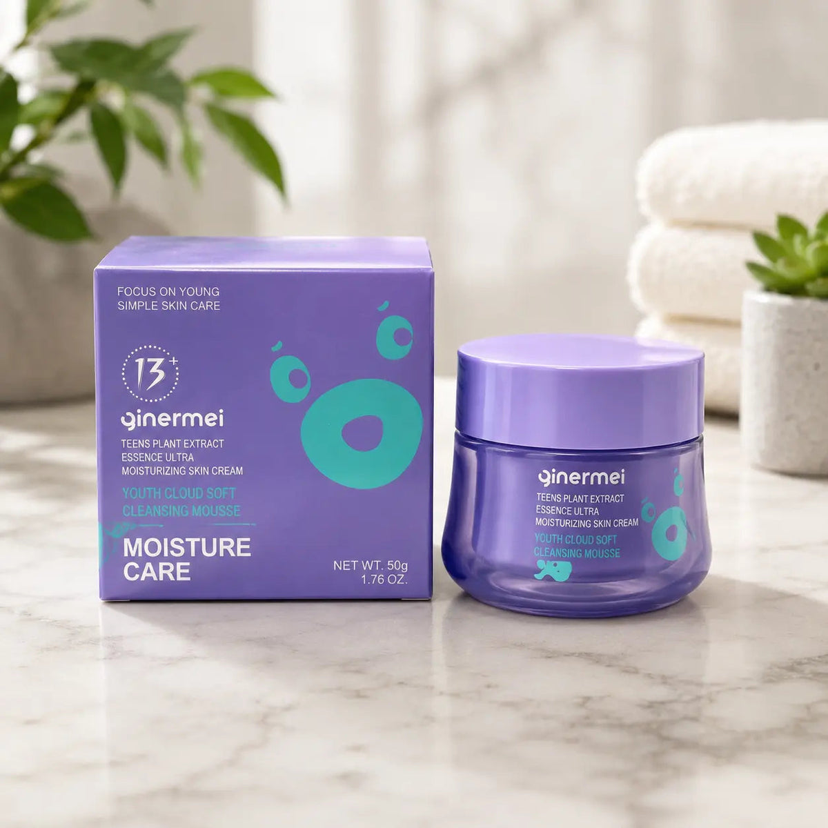 Youth Cloud Soft Moisture Care Cream Hydrating Face Cream 50g