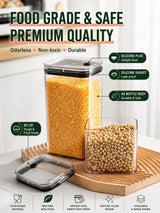 Vacuum Airtight Food Storage Container Multiple Sizes