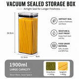 Vacuum Airtight Food Storage Container Multiple Sizes