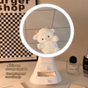 LED Touch Makeup Mirror with Storage Drawers Adjustable Vanity Mirror with LED Light
