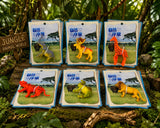 Mini Foam Wild Animal Toy Soft Safari Animal Figure for Kids
