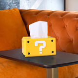 Tissue Box Super Mario Bros Resin Paper Towel Holder Game Anime Style Home Decor Accessories Car Napkin Tissue Holder Case Gifts