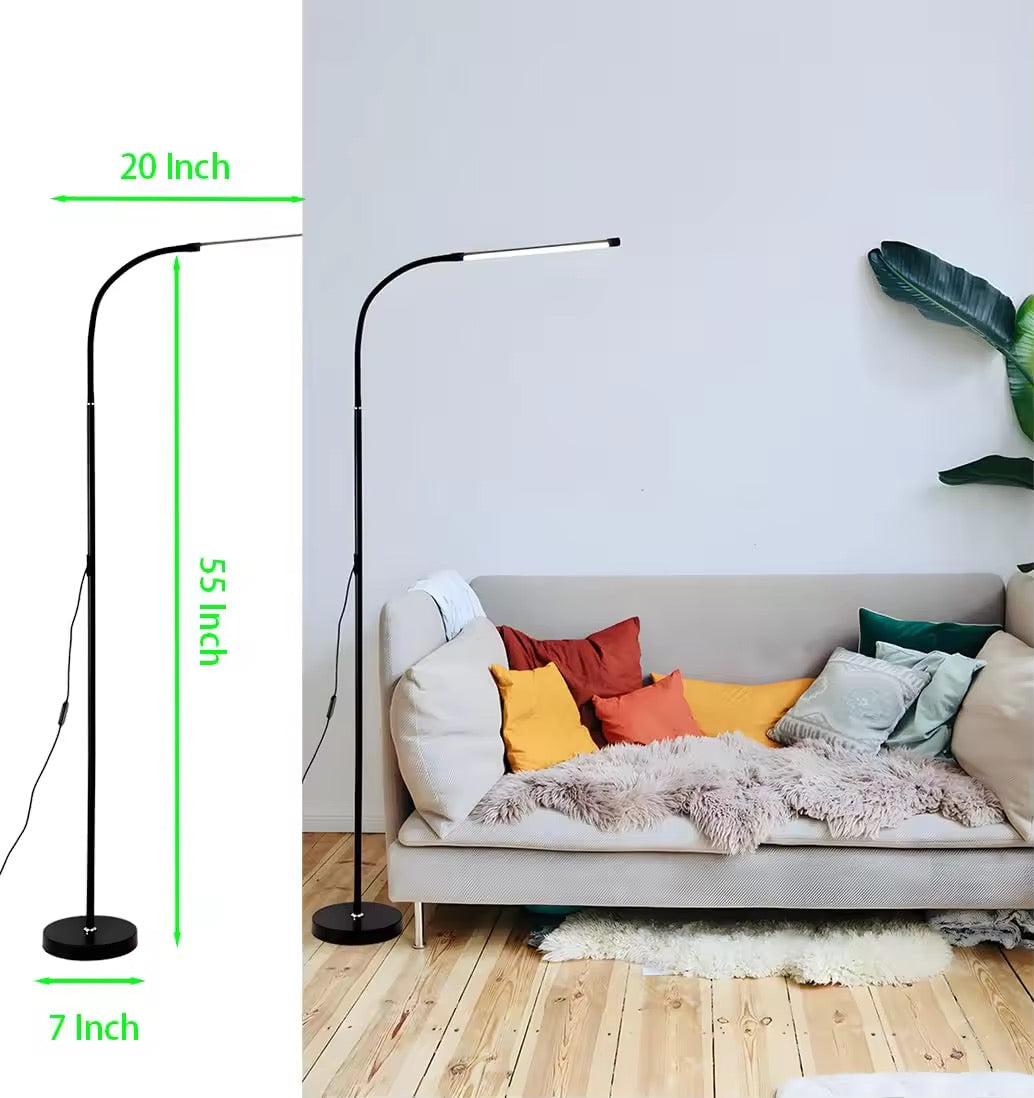 LED Foldable Floor Lamp For Living Room Lamp Bedroom Bedside Lamp Study Reading Lamp Simple And Modern Eye Protection Standing Desk Lamp