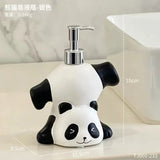 Cute Panda Soap Dispenser Cartoon Liquid Soap Pump Bottle