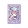 Sanrio B6 PU Leather Notebook Cute Character Journal with Lock Strap & Color Pages