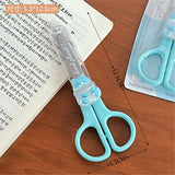 Kawaii Cute Cartoon Mini Scissors With Transparent Cover