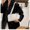 Minimalist Rectangular Shoulder Bag for Women Elegant PU Leather Crossbody Handbag SparkelsSparkels