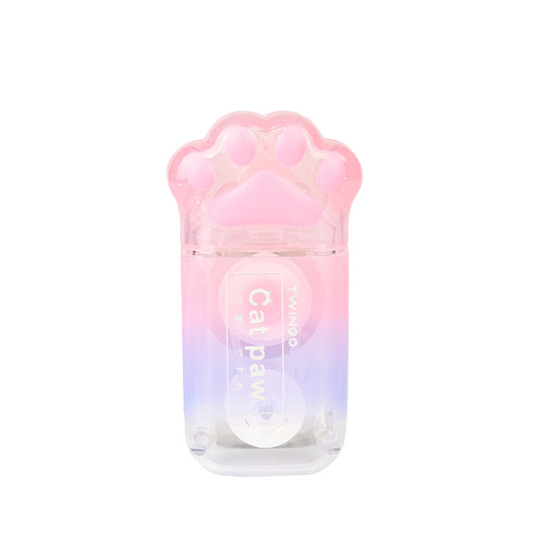 Mini Cat Paw Correction Tape Cute Pastel 5m Eraser Tape for School & Journaling